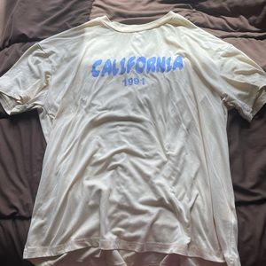 Cali pastel yellow shirt